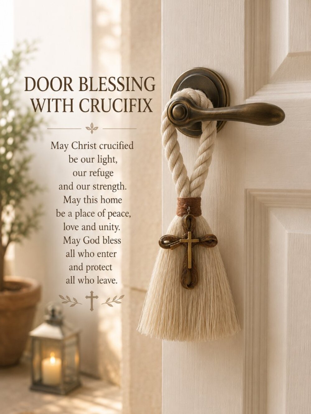 Door Blessing Tassel.